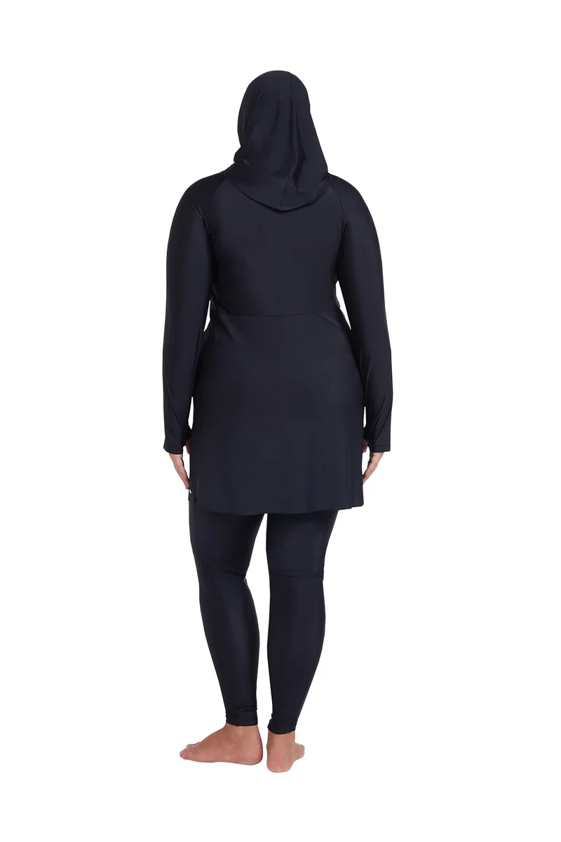 COEGA SUNWEAR  COEGA  Ladies Ladies Modest 3 pc Skirted - Nero Silver Tropical for Women | Best Price UAE